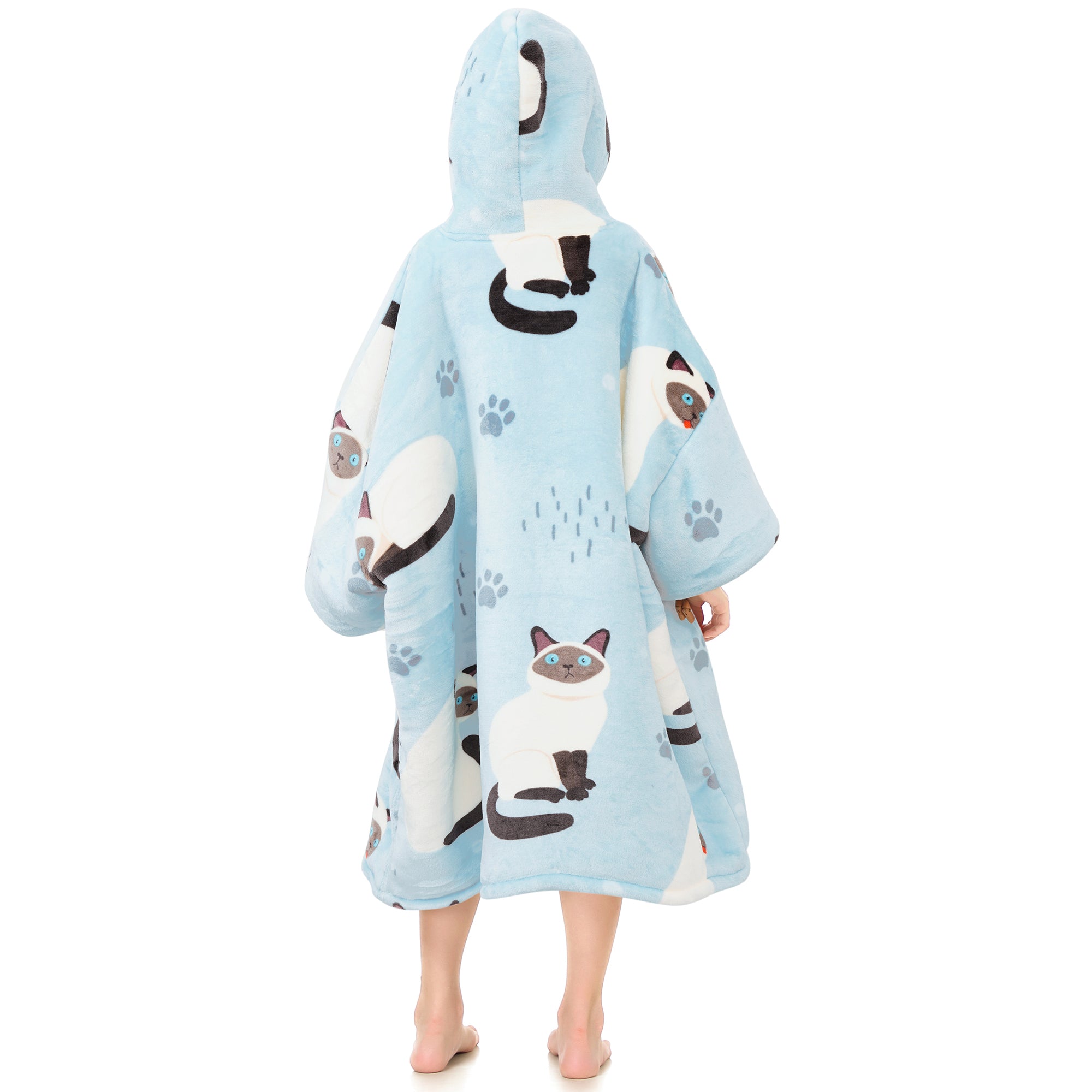 BlueCat Blanket Hoodie Teen - NARECTE