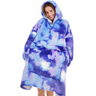 TieDye Blue Blanket Hoodie - NARECTE