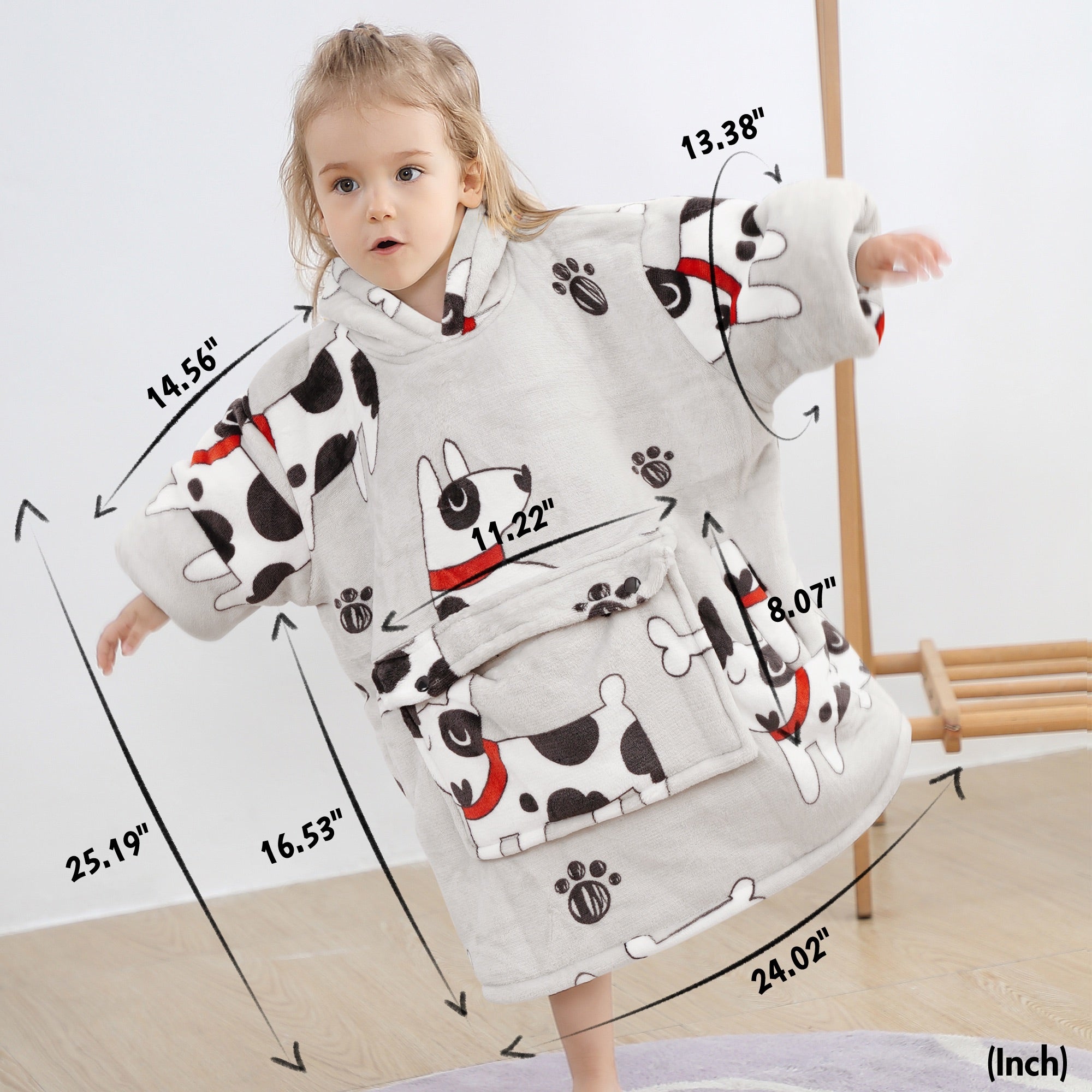 Dog Blanket Hoodie Kids - NARECTE