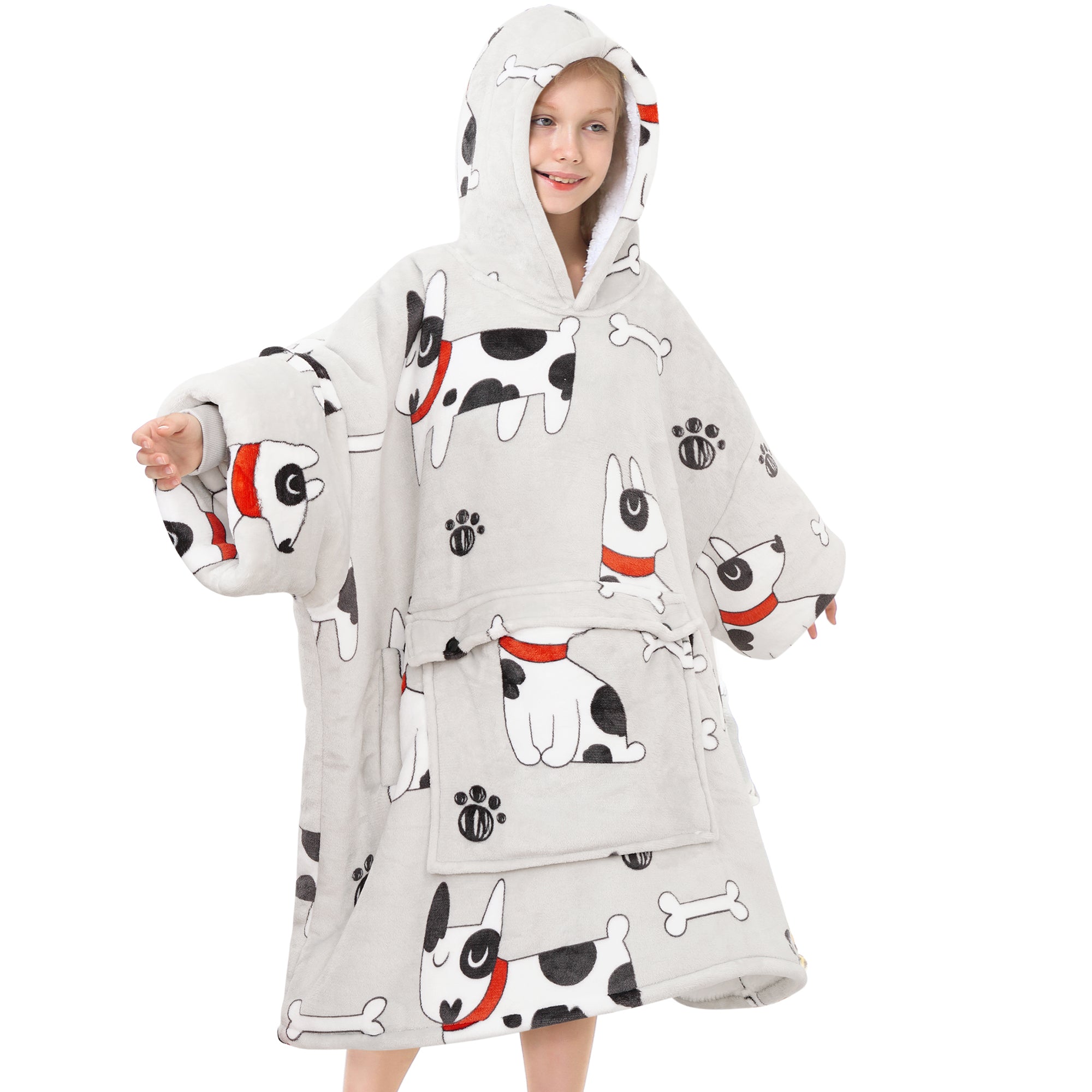 Dog Blanket Hoodie Teen - NARECTE