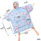 Elephant Blanket Hoodie Teen - NARECTE