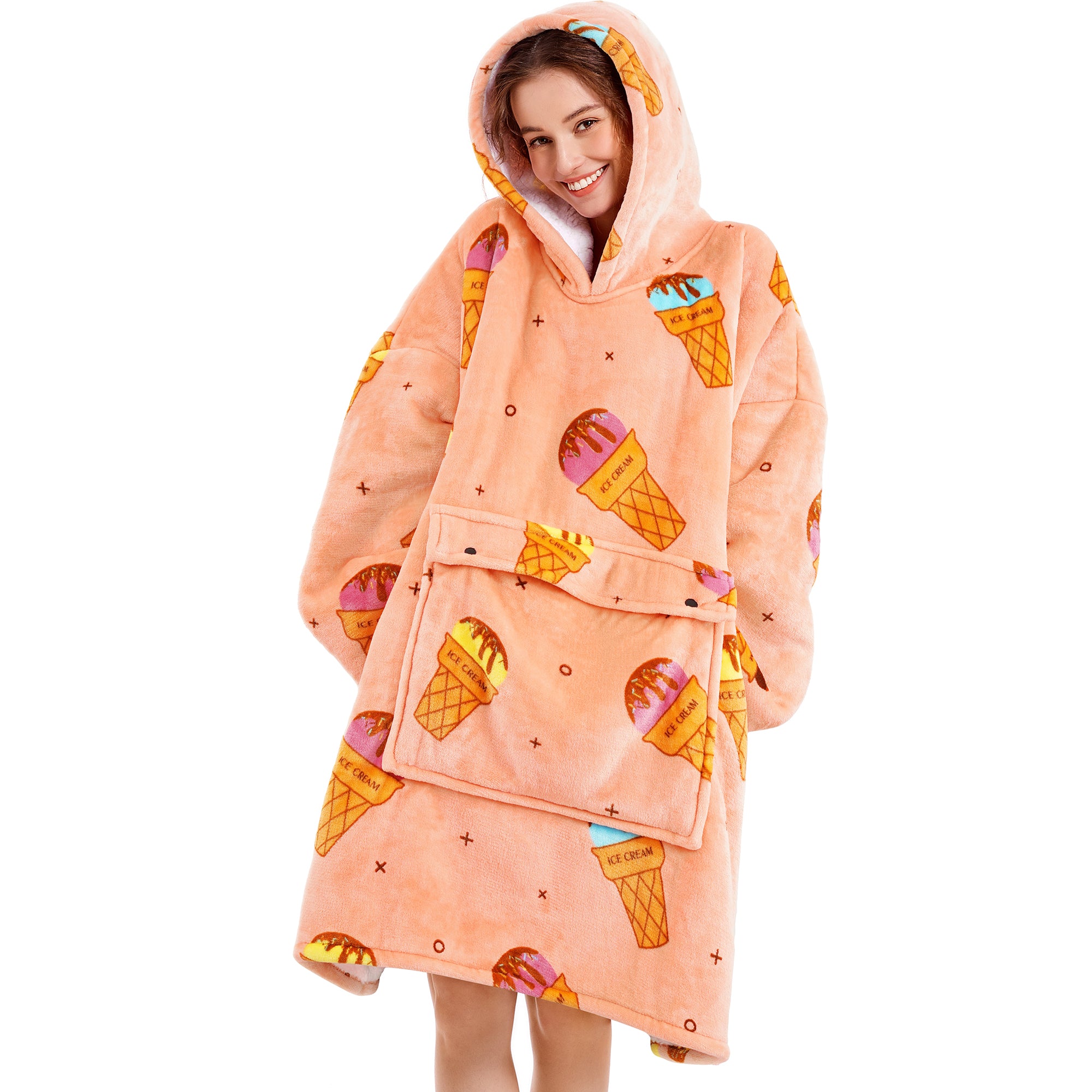 IceCream Blanket Hoodie - NARECTE