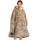 Leopard Blanket Hoodie - NARECTE