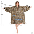 Leopard Blanket Hoodie - NARECTE