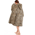 Leopard Blanket Hoodie - NARECTE