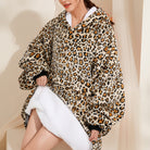 Leopard Blanket Hoodie - NARECTE