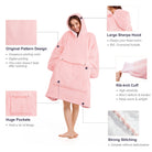 Pink Blanket Hoodie - NARECTE