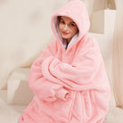 Pink Blanket Hoodie - NARECTE