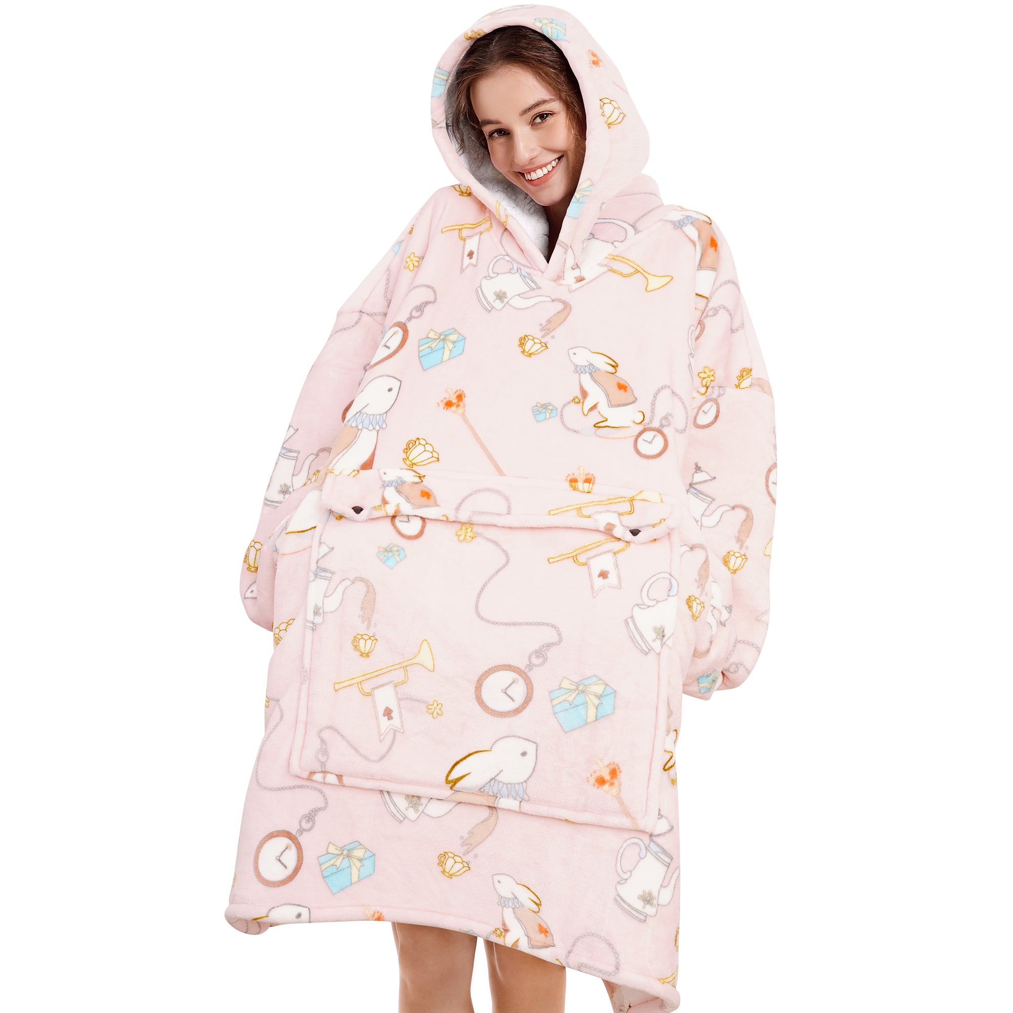 Rabbit Year Exclusive Blanket Hoodie - NARECTE