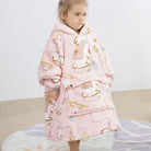 Rabbit Year Exclusive Blanket Hoodie Kids - NARECTE