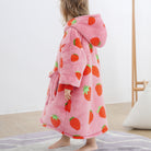 Strawberry Blanket Hoodie Kids - NARECTE