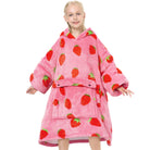 Strawberry Blanket Hoodie Teen - NARECTE