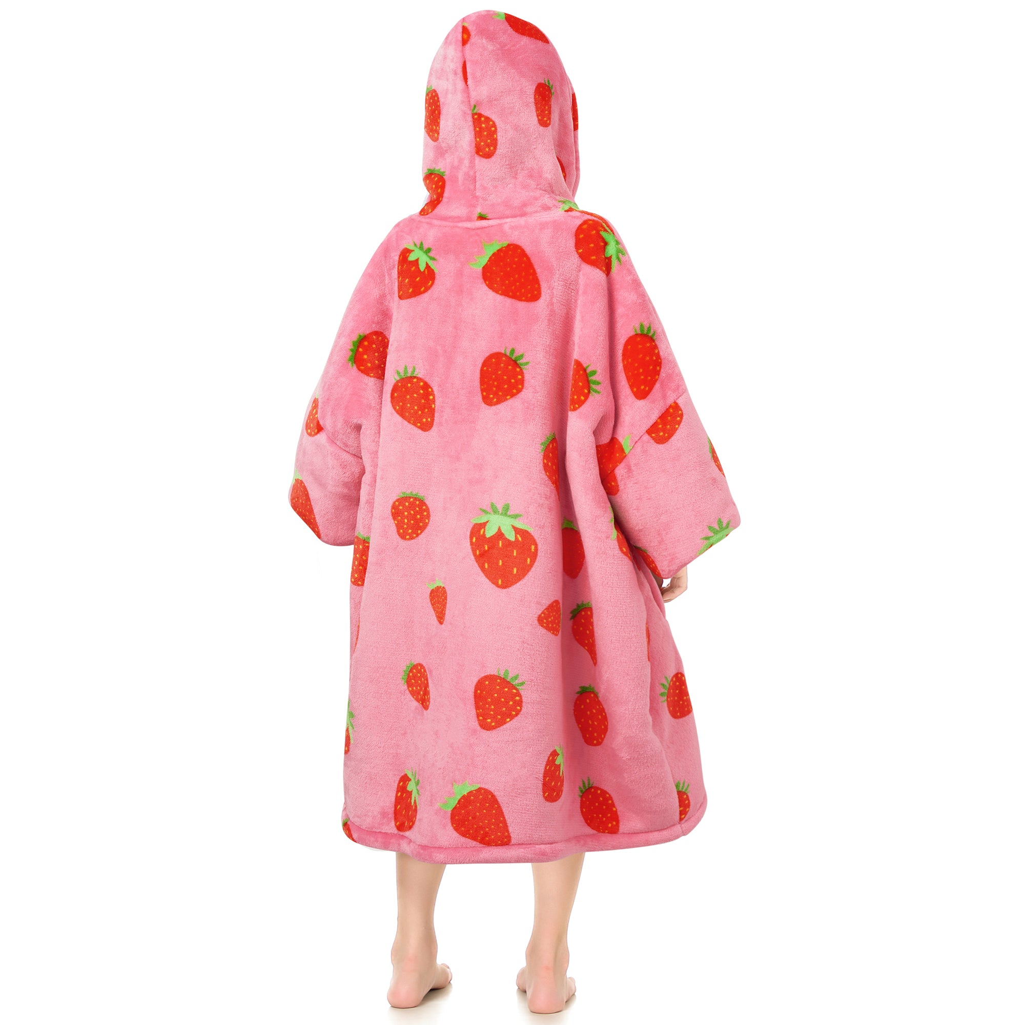 Strawberry Blanket Hoodie Teen - NARECTE