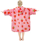 Strawberry Blanket Hoodie Teen - NARECTE