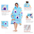 Sushi Blanket Hoodie - NARECTE